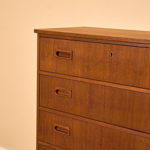 Swedish chest of drawers in teak