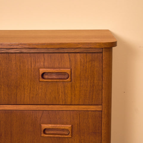 Swedish chest of drawers in teak