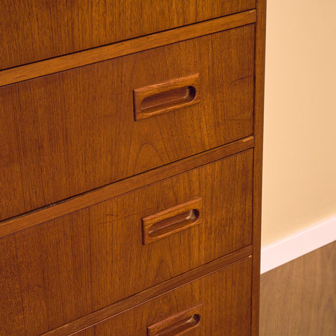 Swedish chest of drawers in teak