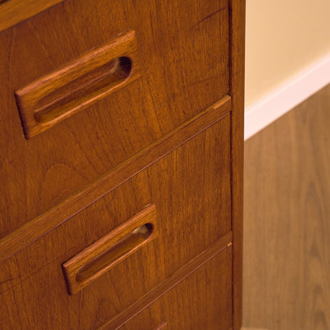 Swedish chest of drawers in teak