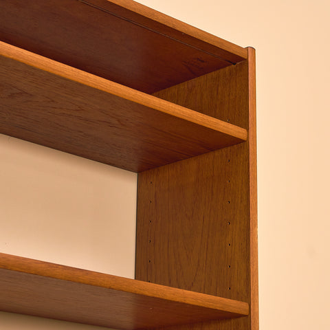 Swedish bookshelf in teak by Bertil Fridhagen for Bodafors