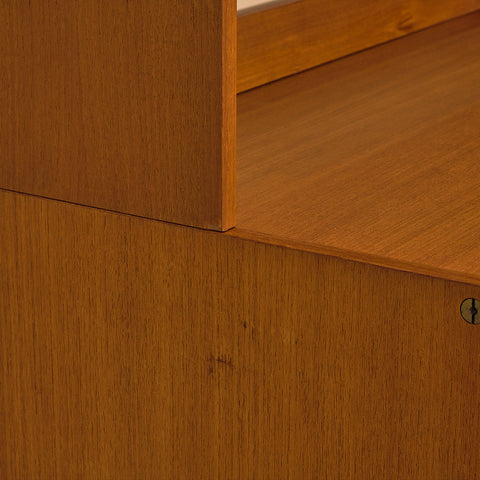 Swedish bookshelf in teak by Bertil Fridhagen for Bodafors
