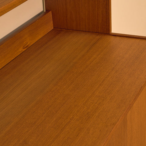 Swedish bookshelf in teak by Bertil Fridhagen for Bodafors