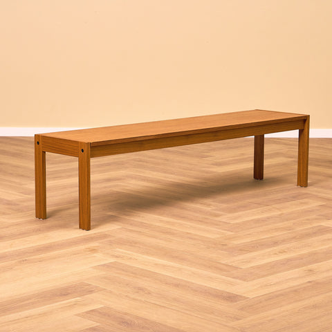 Swedish side table / TV-bench in teak