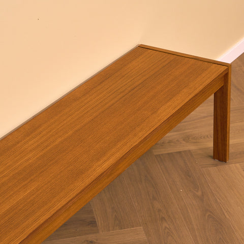 Swedish side table / TV-bench in teak