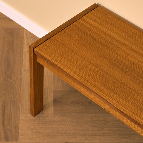 Swedish side table / TV-bench in teak