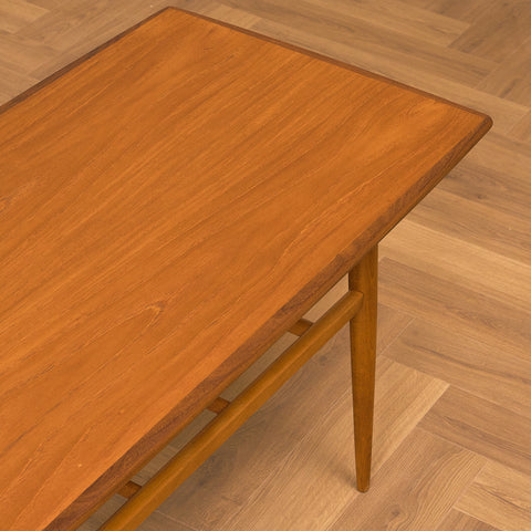 Swedish coffee table in teak