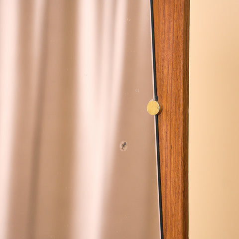 Swedish mirror in teak by Dala speglar in Falun