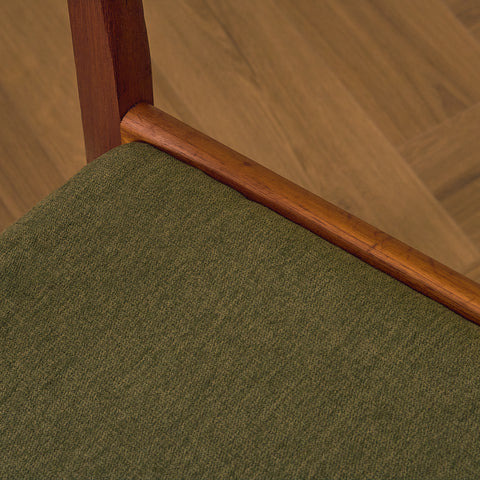 Swedish dining chairs in teak