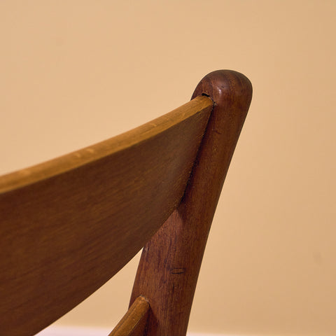 Swedish dining chairs in teak