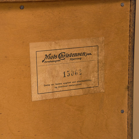 Danish chest of drawers in teak by Niels Christensen