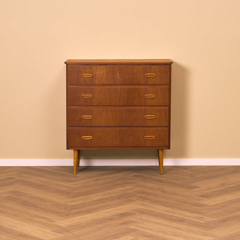 Swedish chest of drawers in teak