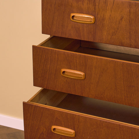 Swedish chest of drawers in teak
