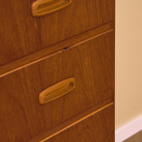 Swedish chest of drawers in teak