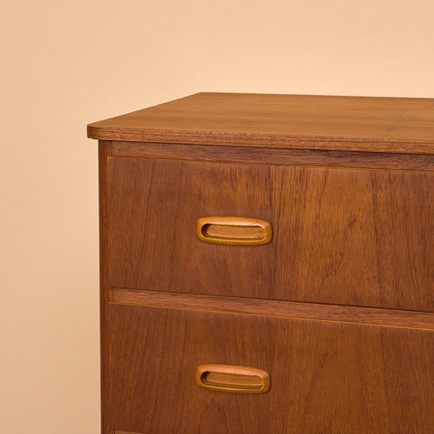 Swedish chest of drawers in teak