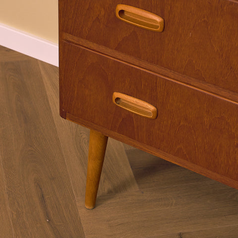 Swedish chest of drawers in teak