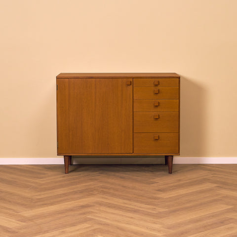 Swedish sideboard in teak by Johannesborgs Möbelfabrik AB, model "Contenta"