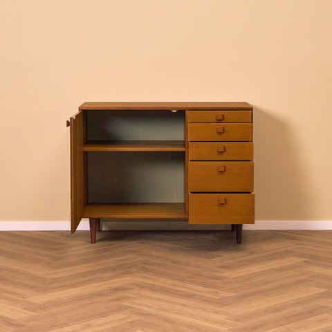 Swedish sideboard in teak by Johannesborgs Möbelfabrik AB, model "Contenta"