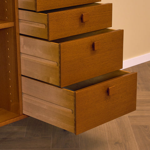 Swedish sideboard in teak by Johannesborgs Möbelfabrik AB, model "Contenta"