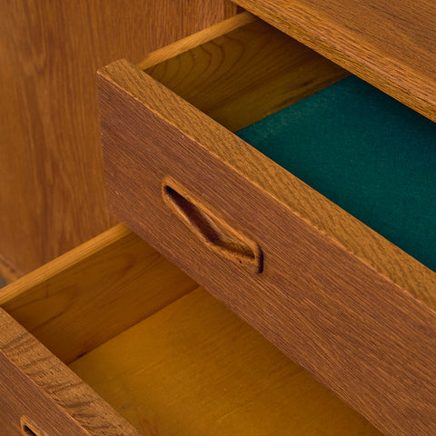 Danish sideboard in oak by Anker Sørensen
