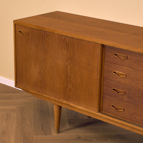 Danish sideboard in oak by Anker Sørensen