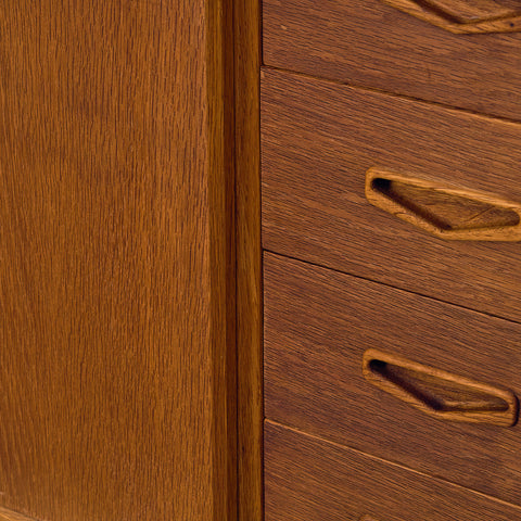 Danish sideboard in oak by Anker Sørensen