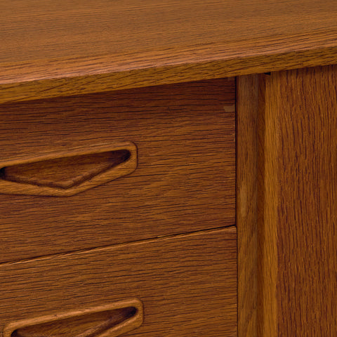 Danish sideboard in oak by Anker Sørensen