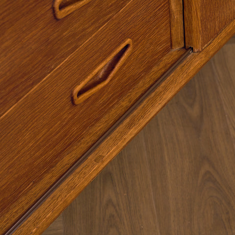 Danish sideboard in oak by Anker Sørensen
