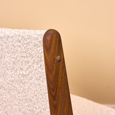 Danish dining chairs in walnut by Erik Buch, model 89