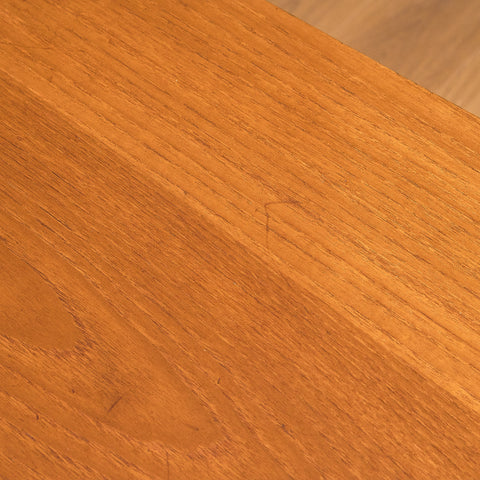Swedish side table in teak