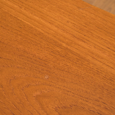 Swedish side table in teak