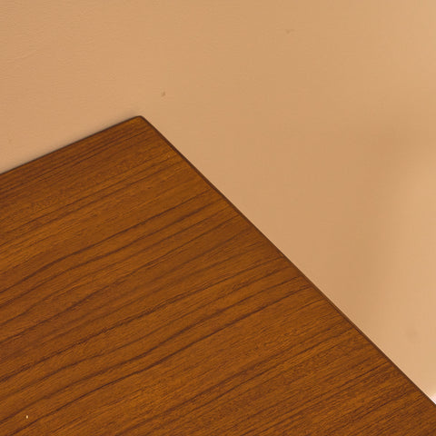 Swedish writing desk in teak and beech