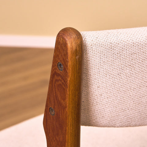 Danish set of 4 dining chairs by Erik Buch for Nova Stolefabrik