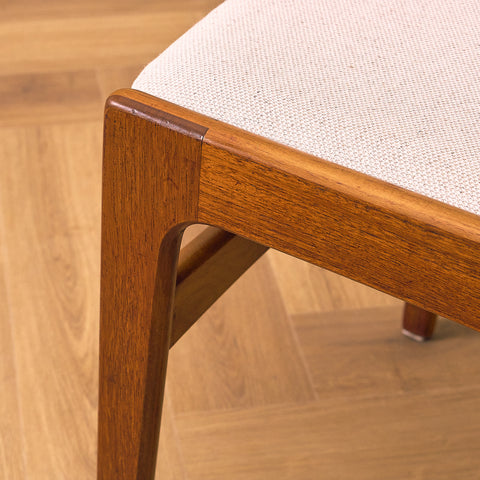 Danish set of 4 dining chairs by Erik Buch for Nova Stolefabrik