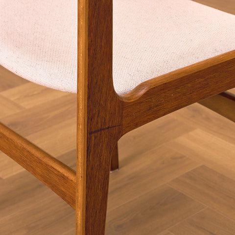 Danish set of 4 dining chairs by Erik Buch for Nova Stolefabrik