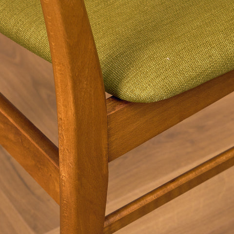 Danish dining chairs in teak & beech by Findahl, model 'Mosbøl'