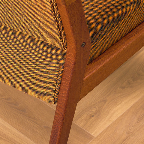 Danish armchair in teak
