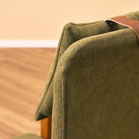 Swedish armchair in teak by Kock Möbler AB, Malmö