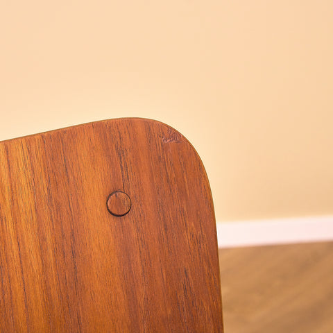 Danish dining chair in teak and beech by Ib Kofod-Larsen
