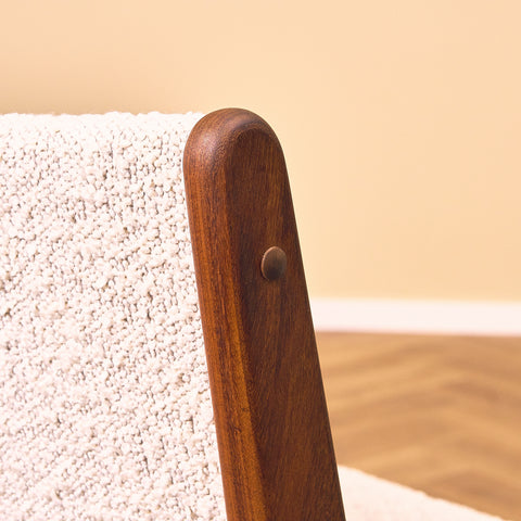 Danish dining chairs in walnut by Erik Buch for Anderstrup Møbelfabrik, model 89