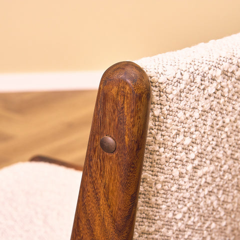 Danish dining chairs in walnut by Erik Buch for Anderstrup Møbelfabrik, model 89