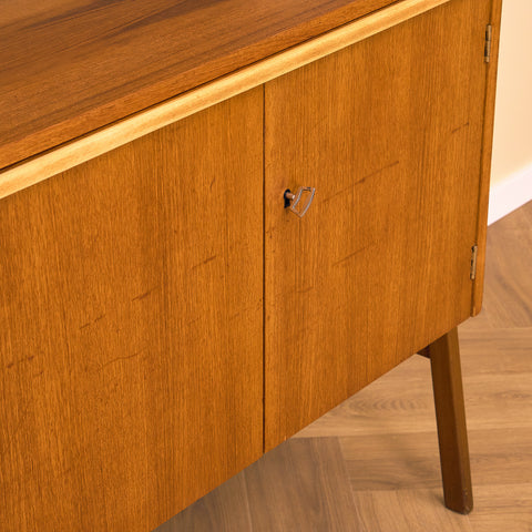 Swedish bookshelf in teak and beech