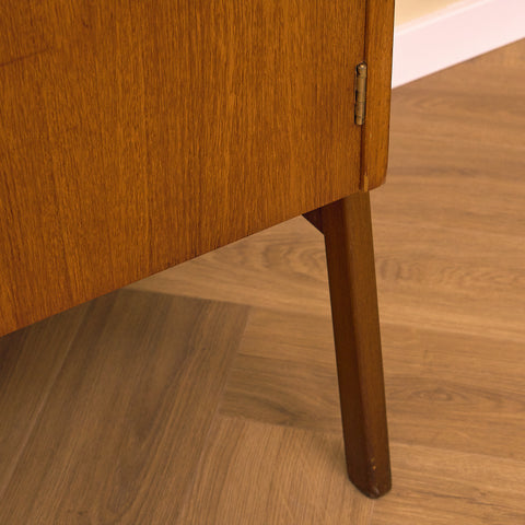 Swedish bookshelf in teak and beech