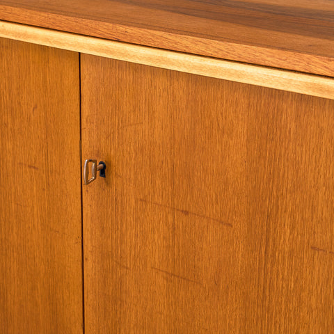 Swedish bookshelf in teak and beech