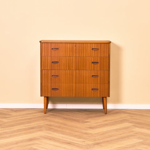 Swedish chest of drawers in mahogany