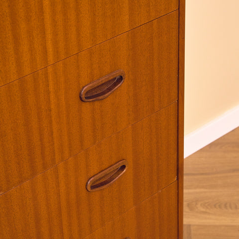 Swedish chest of drawers in mahogany