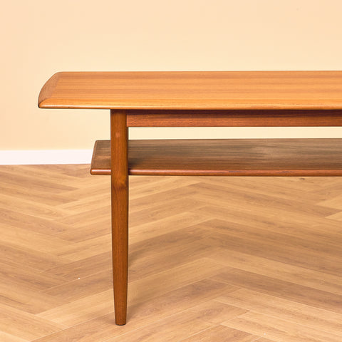 Swedish coffee table in teak by IKEA