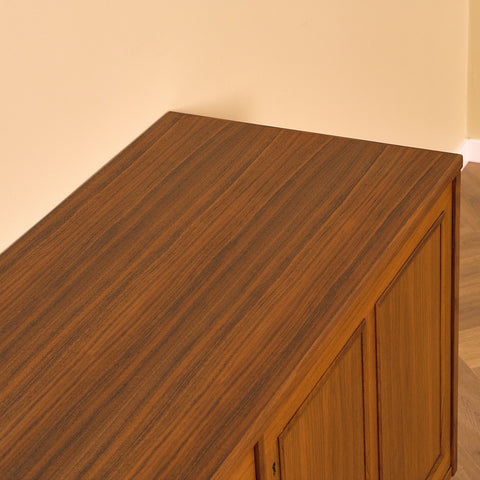 Swedish sideboard in teak and walnut