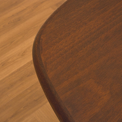 Danish oval dining table in mahogany by Skovby Møbelfabrik