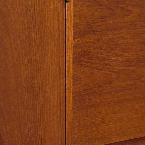 Swedish highboard in teak by Hugo Troeds, Bjärnum
